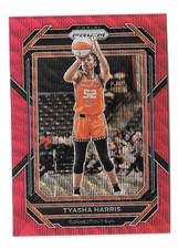 2023 PANINI PRIZM WNBA BASKETBALL #102 TYASHA HARRIS RUBY WAVE PRIZM,SUNS