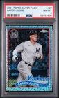 PSA 8 Aaron Judge 2024 Topps Silver Pack 1989 Chrome Promo #27 Series 2