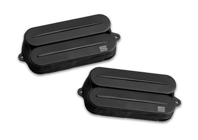 Seymour Duncan Jupiter 6 Str Rail Humbucker Black Rails Pickup Set