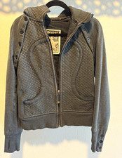 Lululemon Scuba Special Edition Full Zip Hooded Fleece Hoodie Pockets Gray 4