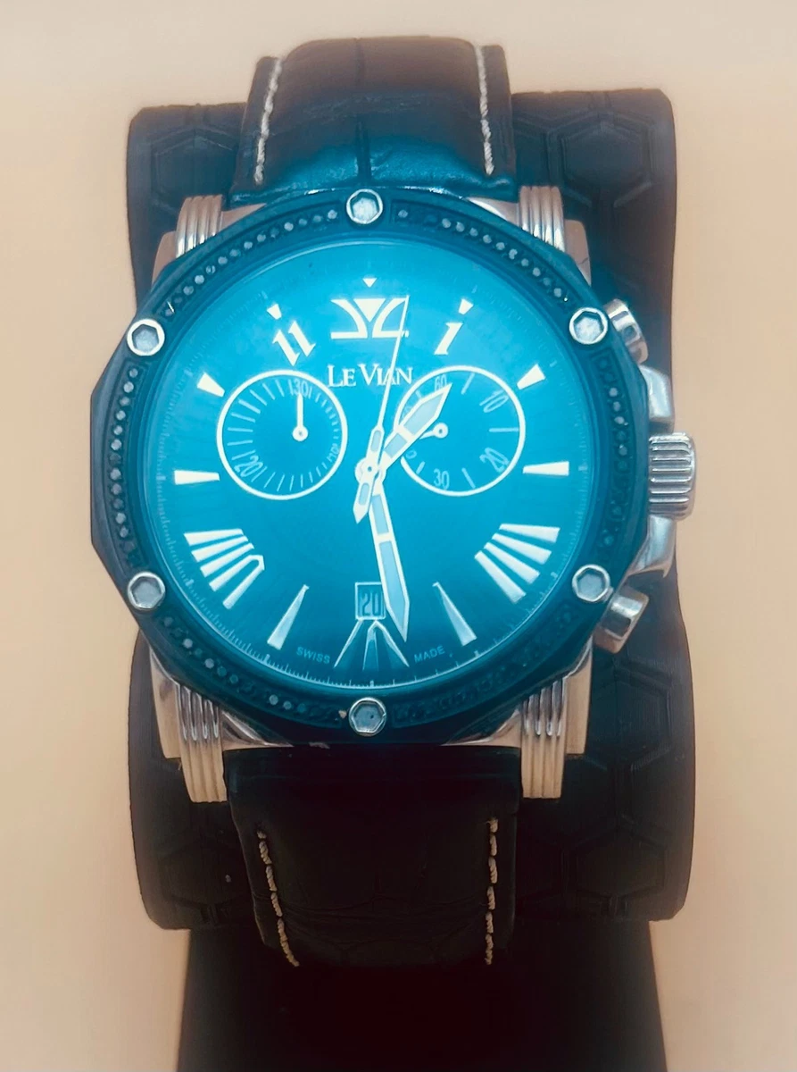 LeVian SOHO II Collection Blackberry Diamond, Stainless  display picture 3