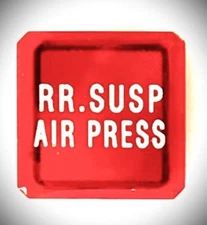 81-82 Honda CBX - RR.SUSP AIR PRESSURE Indicator Light Lens Gauge Instrument Pod