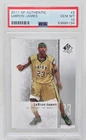2011 SP Authentic LeBRON JAMES CARD PSA 10 GEM MINT