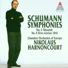 ROBERT SCHUMANN - Schumann: Symphonies Nos. 3 - Rhenish, & 4 (first Version,