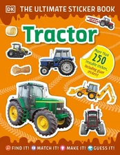 The Ultimate Sticker Book Tractor Paperback Sticker Book