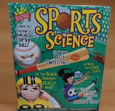 Scientific Explorer Sports Science Educational Activity Kit for Kids Homeschool