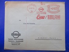 (Y2184) Freistempel Deutsch-Amerikanische Petroleum-Gesellschaft, Stuttgart 1933