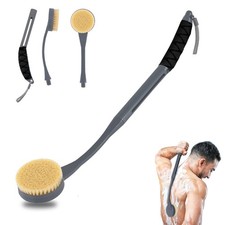 Back Scrubber for Shower,20.5" Long Handle Shower Brush for Body for Deep Cle...