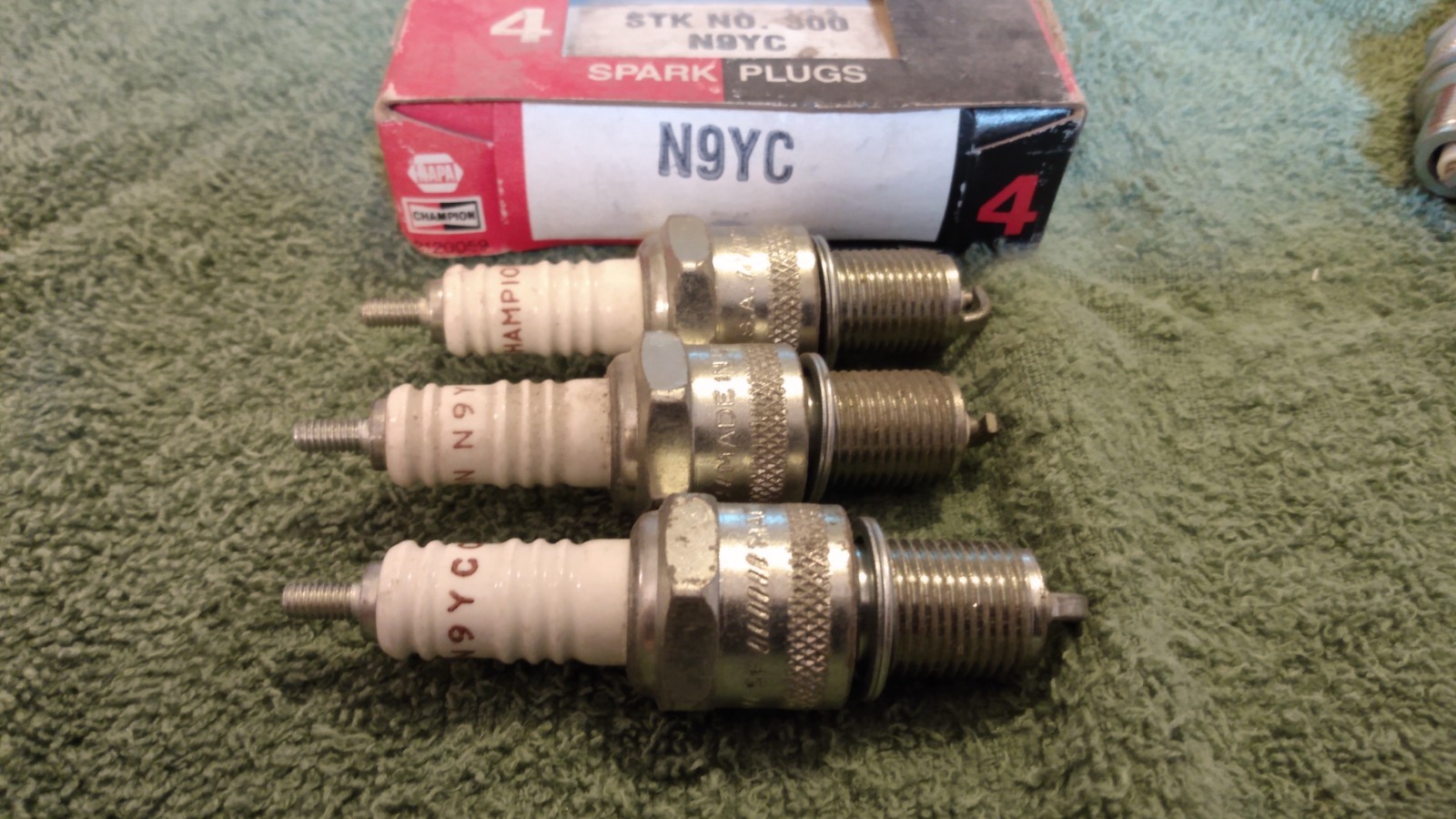 Champion Spark Plug N9YC - lot of 3
