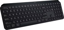 Logitech - MX Keys S Universal Full-size Wireless Scissor Keyboard for PC and...
