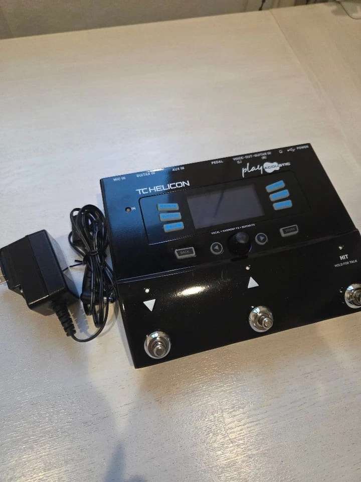 TC-Helicon Play Acoustic Guitar Effects Peda lVocal Harmony Footswitch Used - Image 3 of 4