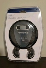 Insignia NS-P4112 Portable CD Player New SEALED LCD 60 Sec Anti Skip Headphones