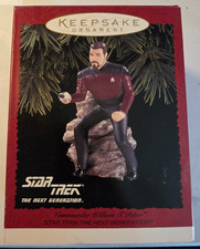 Hallmark Keepsake William T Riker Star Trek: The Next Generation Ornament 1996