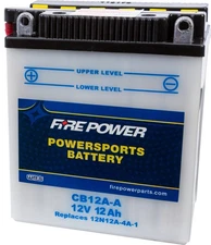 12V Heavy Duty Battery Fire Power CB12A-A Replaces YB12A-A