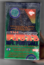 1994 Collectors Edge Boss Squad Football Sealed Silver Hobby Box - 24 Packs