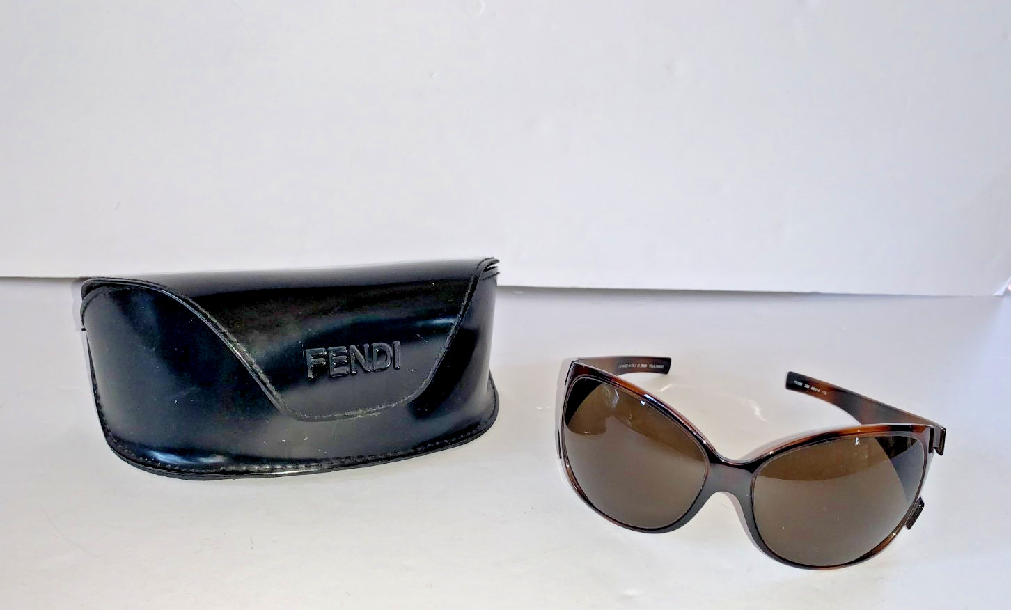 Fendi Tortoise Shell FS388 Cold Insert Sunglasses - image 1