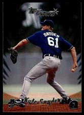 2000 Topps Stars Kyle Snyder Kansas City Royals #134