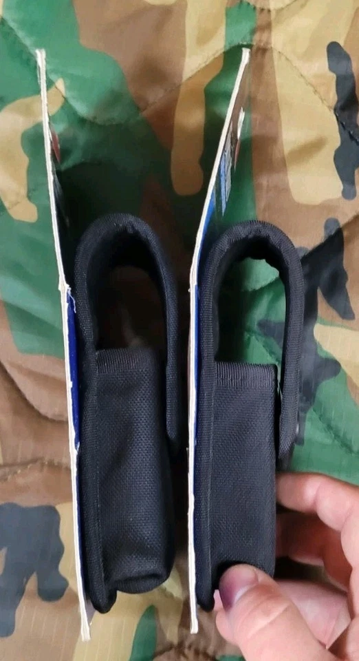 Unlce Mike's Pistol Magazine Case Black Nylon AMBIDEXTROUS Set Of 2 - Image 3 of 4