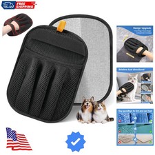 Pet Hair Removal Glove for Cats & Dogs, Upgraded Five-Finger Electrostatic Pe...