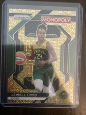 2024 Prizm Monopoly WNBA - Prizm Skills Jewell Loyd Gold Mojo Millionaire /500