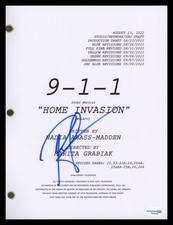 Ryan Guzman "9-1-1" AUTOGRAPH Signed 911 'Home Invasion' Episode Script ACOA