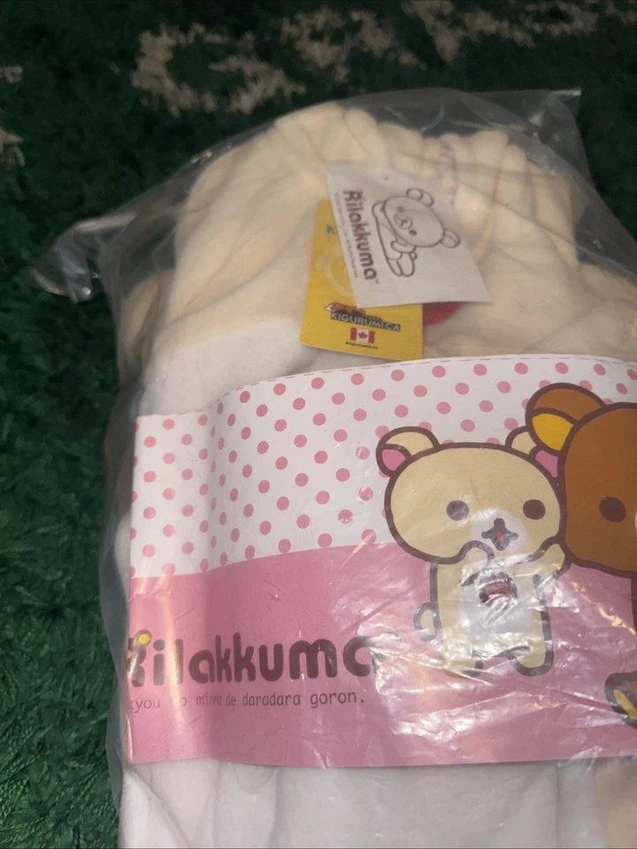 Disfraces SAZAC San-X Kigurumi - Rilakkuma y Korilakkuma para adultos de EE. UU. Talla: GRATIS Foto 3 de 4