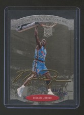 1996 UPPER DECK  MICHAEL JORDAN NBA ALL STAR GOLD SIGNATURE #ED 361/100 HOF RARE
