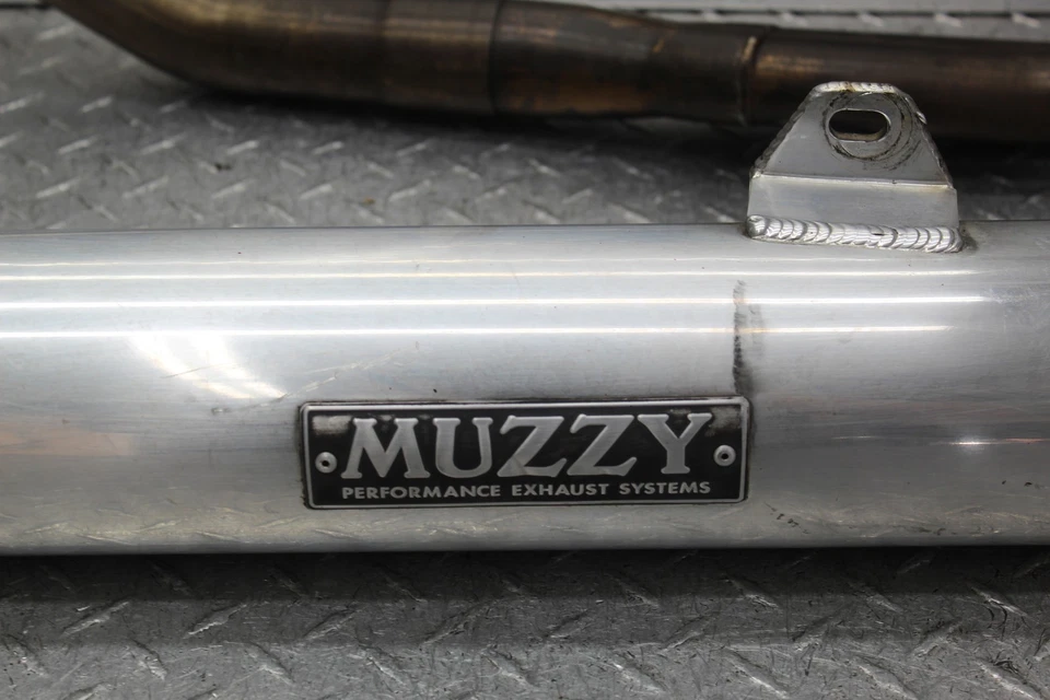 1995 Kawasaki Ninja 500 EX500D ВЫХЛОПНАЯ ТРУБА С ГЛУШИТЕЛЕМ MUZZY - Изображение 3 из 4