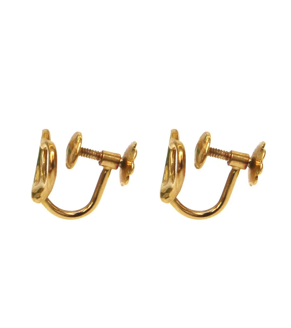 Tiffany & Co Offenes Herz Gold Ohrringe 19244 146386997 [U]