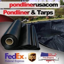 Pond liner 20x20 No underlay needed,HDRPE 30/40 Strong & Durable,Free Delivery