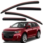 For 07-14 Ford Edge & Lincoln MKX In-Channel Rain Guard Window Visor Vent Shade