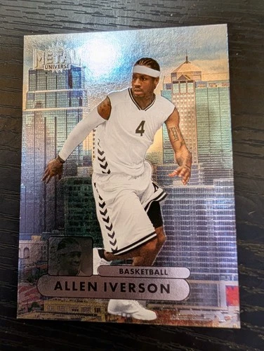 2022 Skybox Metal Universe Champions '97-98 Retro #RMUC30 Allen Iverson 76ers