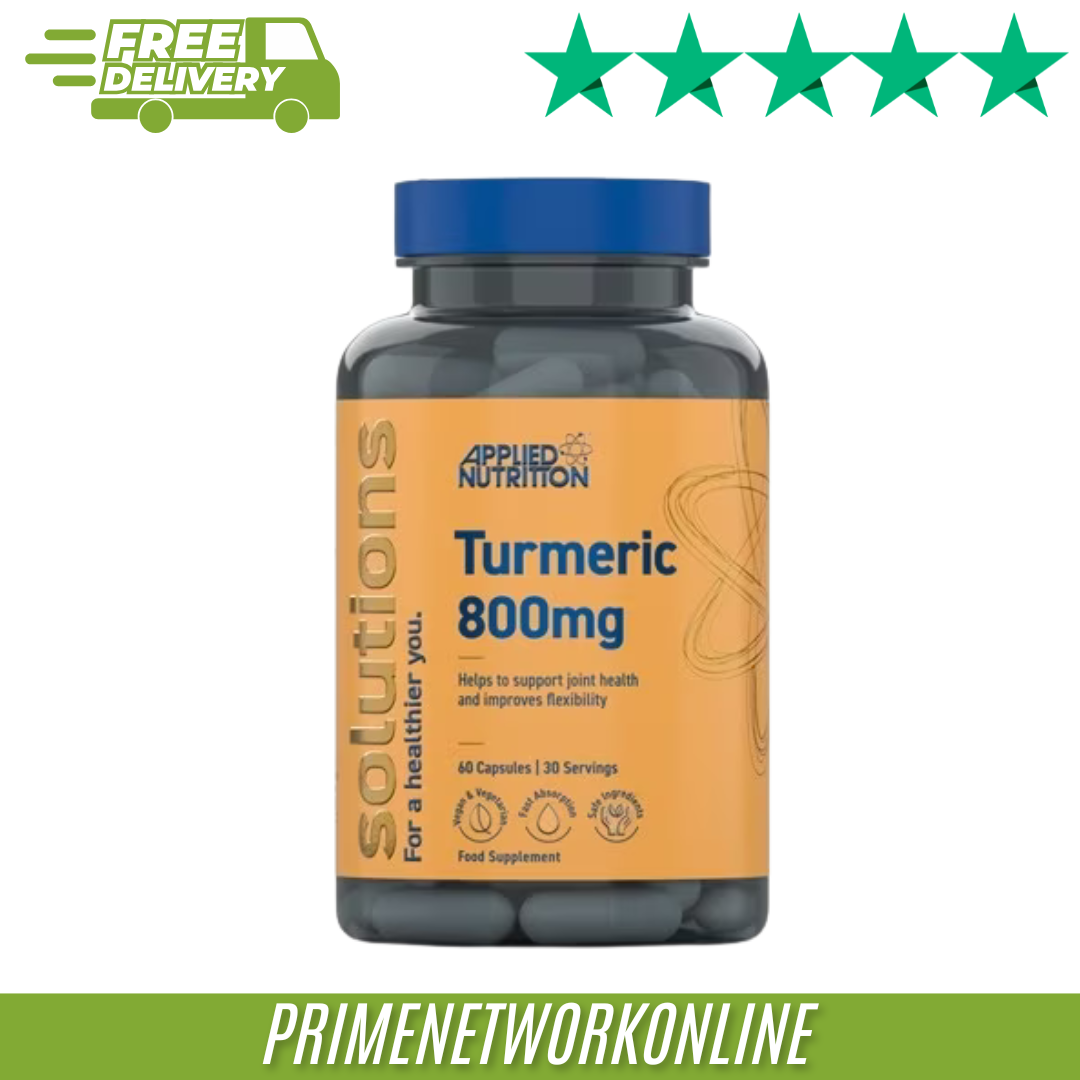 3 X Applied Nutrition Turmeric Capsules 60s 100% ORIGINAL ⭐⭐⭐⭐⭐ - Image 2