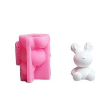 Melting Bear Mold Aromatherapys Mold Ornament Mold for Home Decors