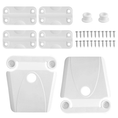 Für Iglu 165 Quart Kühler Scharnier und Riegel Set mit Edelstahlschrauben
