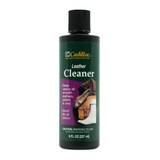 Cadillac Leather Cleaner - Great for Shoes, Boots, Handbags, Car 8 OZ, White