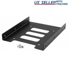 5-pack 2.5" to 3.5" Bay SSD Metal Hard Drive HDD Mounting Bracket Adapter Tray