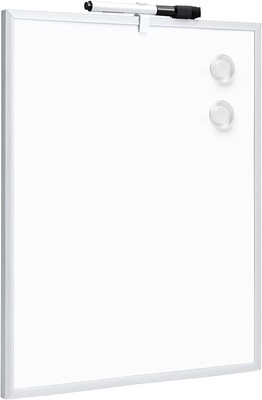 Amazon Basics Magnetisches Whiteboard, Aluminiumrahmen,Weiß