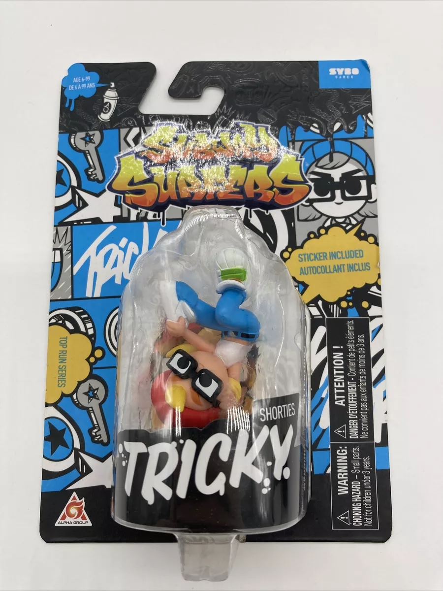 Subway Surfers 'Shorties' Collectible 2 Mini VINYL TRICKY FIGURE