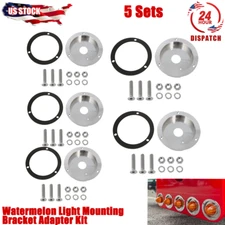 5 Sets For Universal Truck,Trailer Watermelon Light Mounting Bracket Adapter Kit