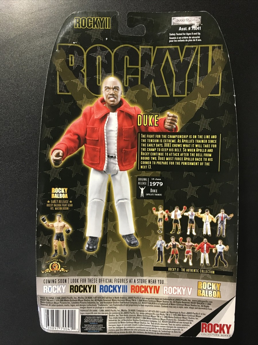 Rocky II “Duke (Apollo's Trainer)” Jakks Pacific 2006 Collector