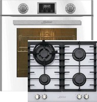 Kaiser Herd Set Eh 6326 W Einbaubackofen + Kcg 6380 W Gas-Kochfeld