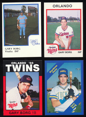 Choose Your Minor League Player Lot from Menu - Last Name Begins with B (B9)