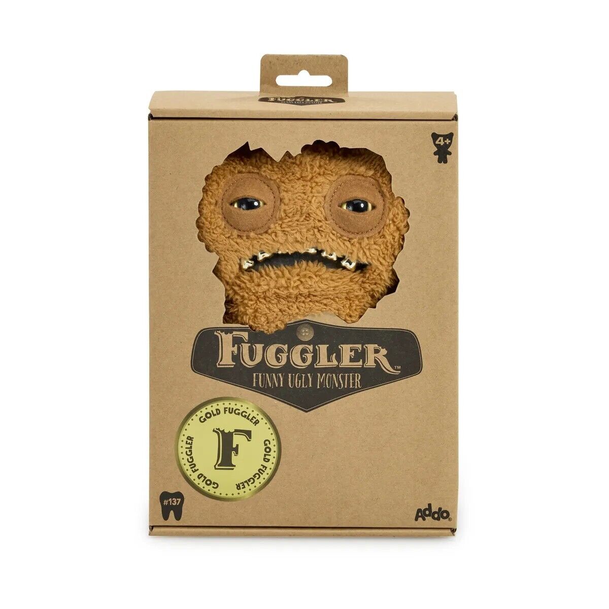 ゴールド ファグラー gold Fuggler Funny Monster FUGGLER GOLD EDITION GNAWING TERROR BROWN FUNNY UGLY MONSTER