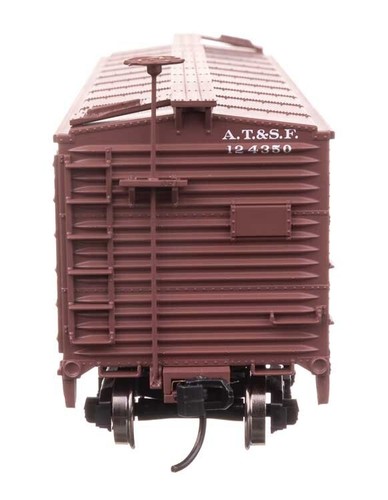 Walthers Mainline HO 910-40703 Santa Fe ATSF 40' ARA Single Sheathed Boxcar - Picture 3 of 4