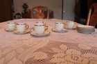 Imperial PSL Alma & Empire Austria Porcelain China 6 Demitasse Cups & 11 Saucers