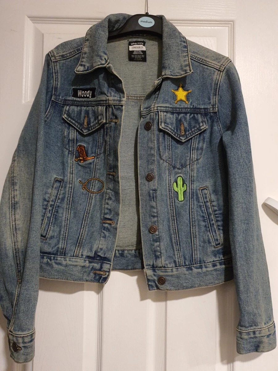 Forever 21 toy store story denim jacket