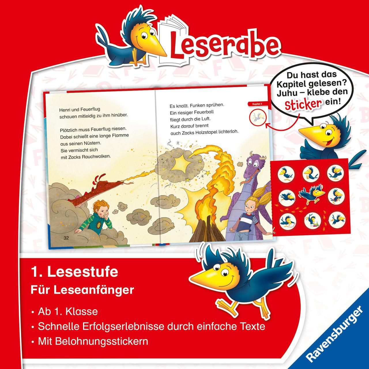 Thumbnail - Die Drachenreiter-schule - Leserabe Ab 1. Klasse - Erstleseb ...