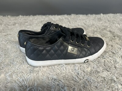 #ad GBG Los Angeles Women#x27;s Backer 2 Sneakers Size 8.5 Black Gold 31147 $12.71