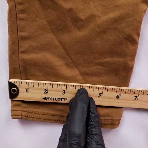 Old Navy Tech Pants Youth XXL Tan Tapered Leg Zip Pockets Activewear Stretch - Picture 5 of 9